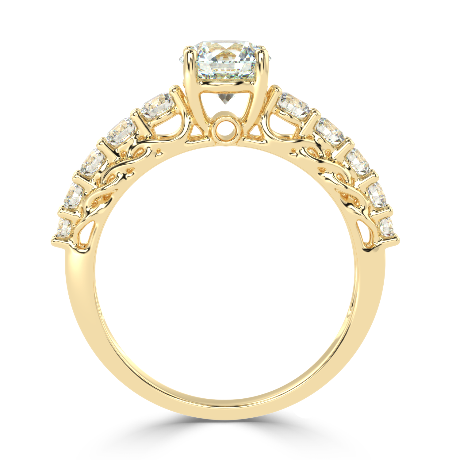 Buy 1.32Carat Solitaire Natural Diamond Ring |Solitairekart